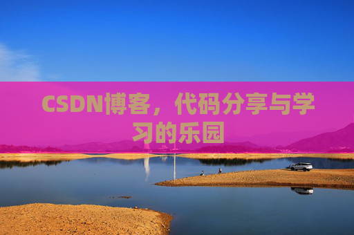CSDN博客，代码分享与学习的乐园